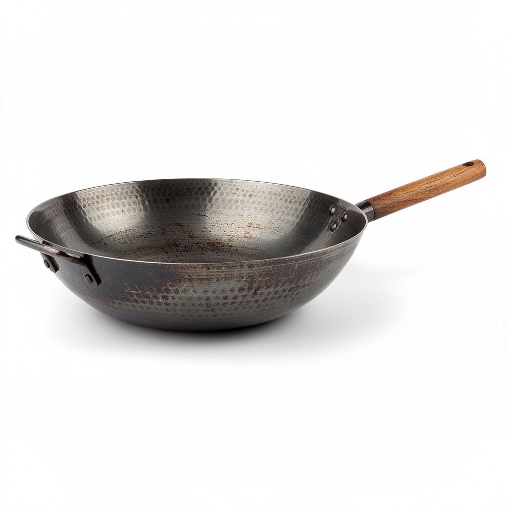 Carbon Steel Wok, 13 Inch