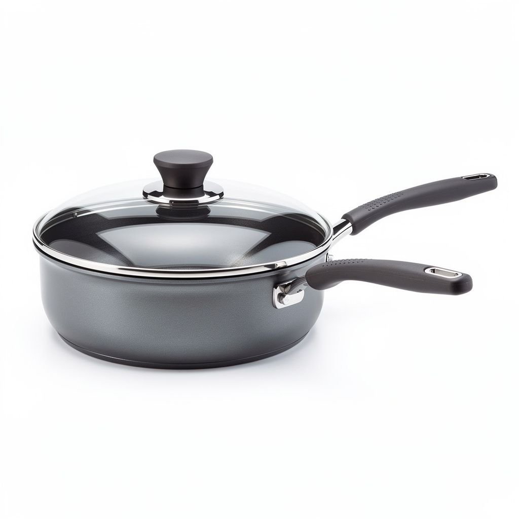 Non-Stick Saute Pan with Lid, 3.5 Quart