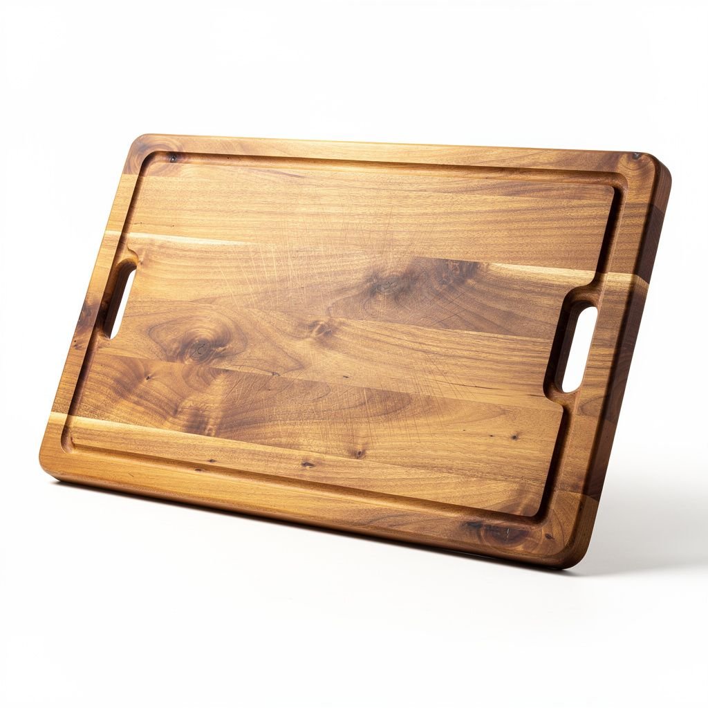 Reversible Teak Cutting Board, Large