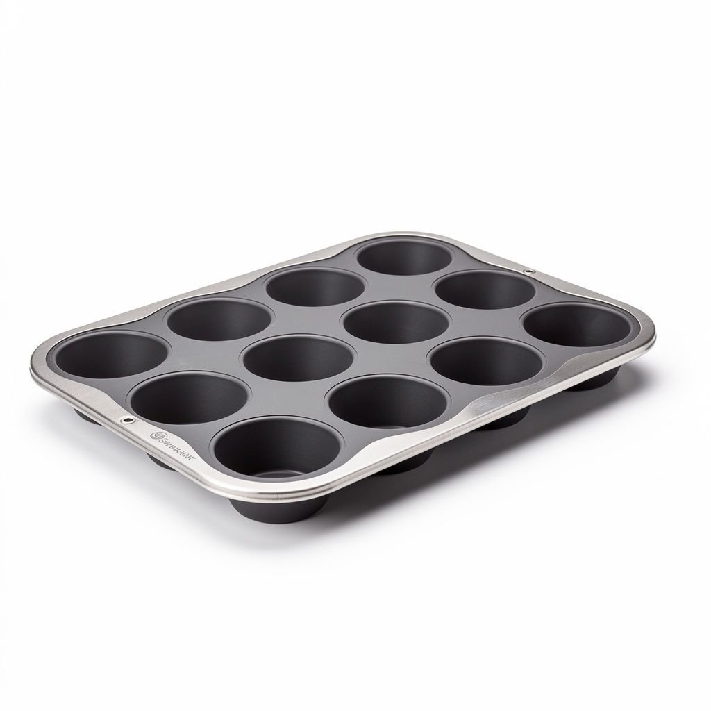 Flexible Silicone 12-Cup Muffin Pan