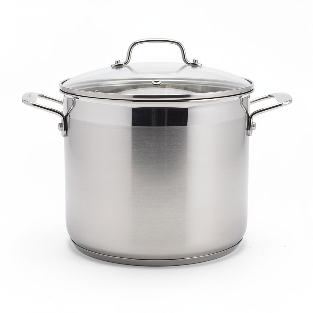 Stainless Steel Stockpot, 12 Quart