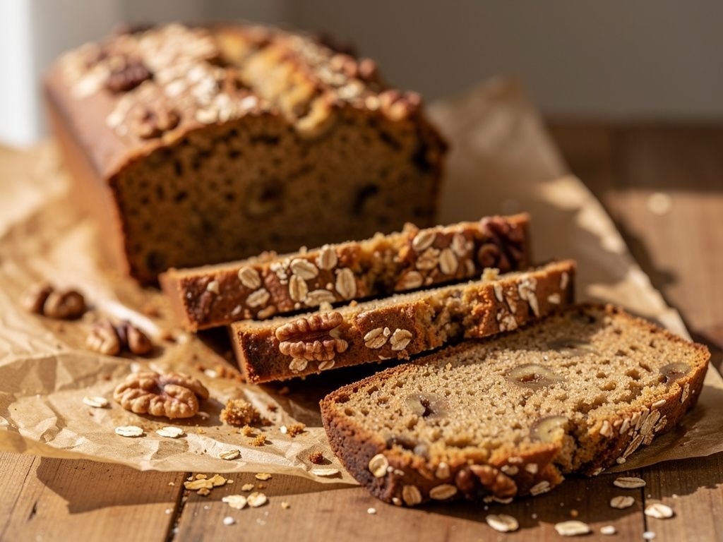 Banana Oat Breakfast Bread