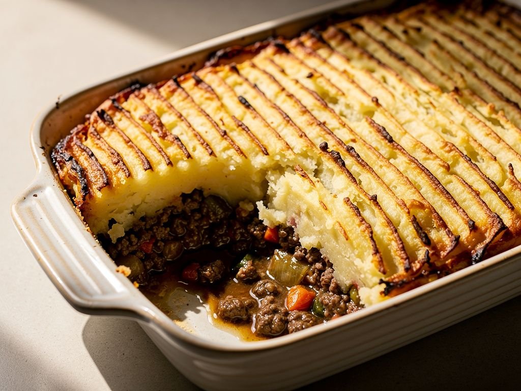 Beef and Vegetable Shepherd's Pie