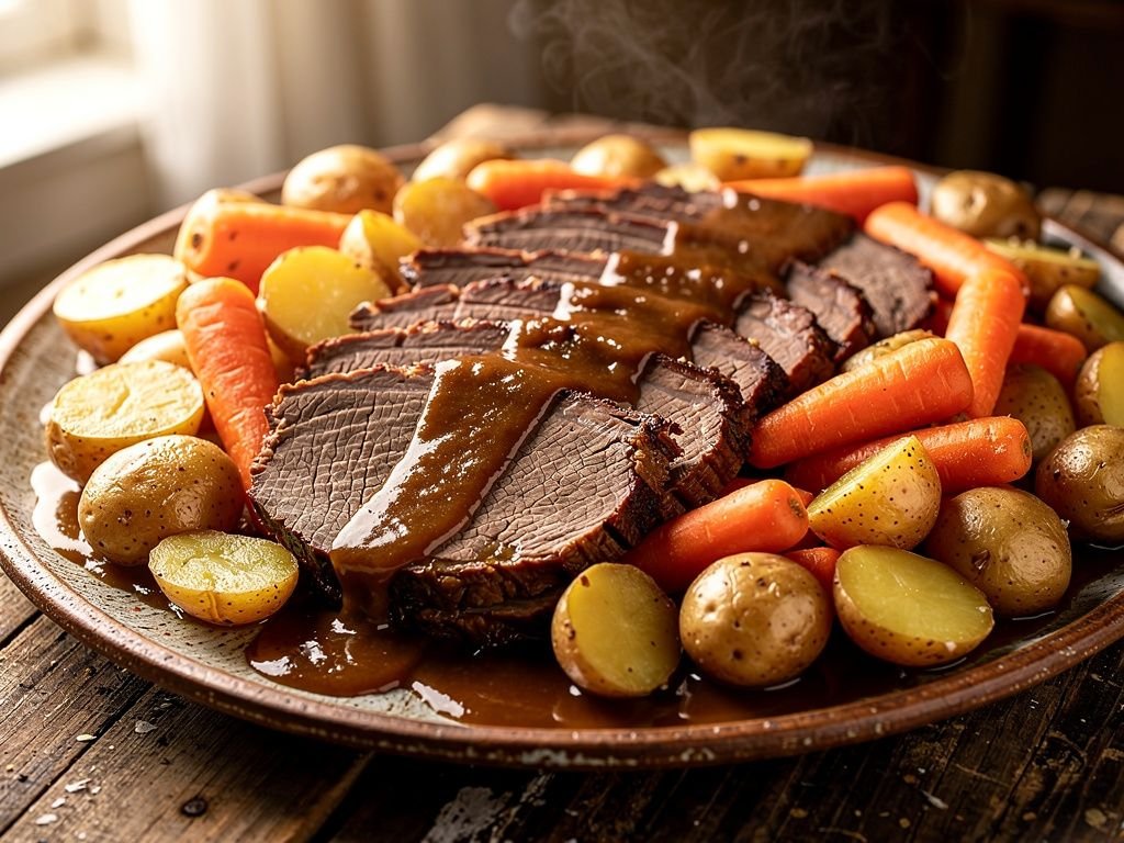 Classic Pot Roast with Root Vegetables