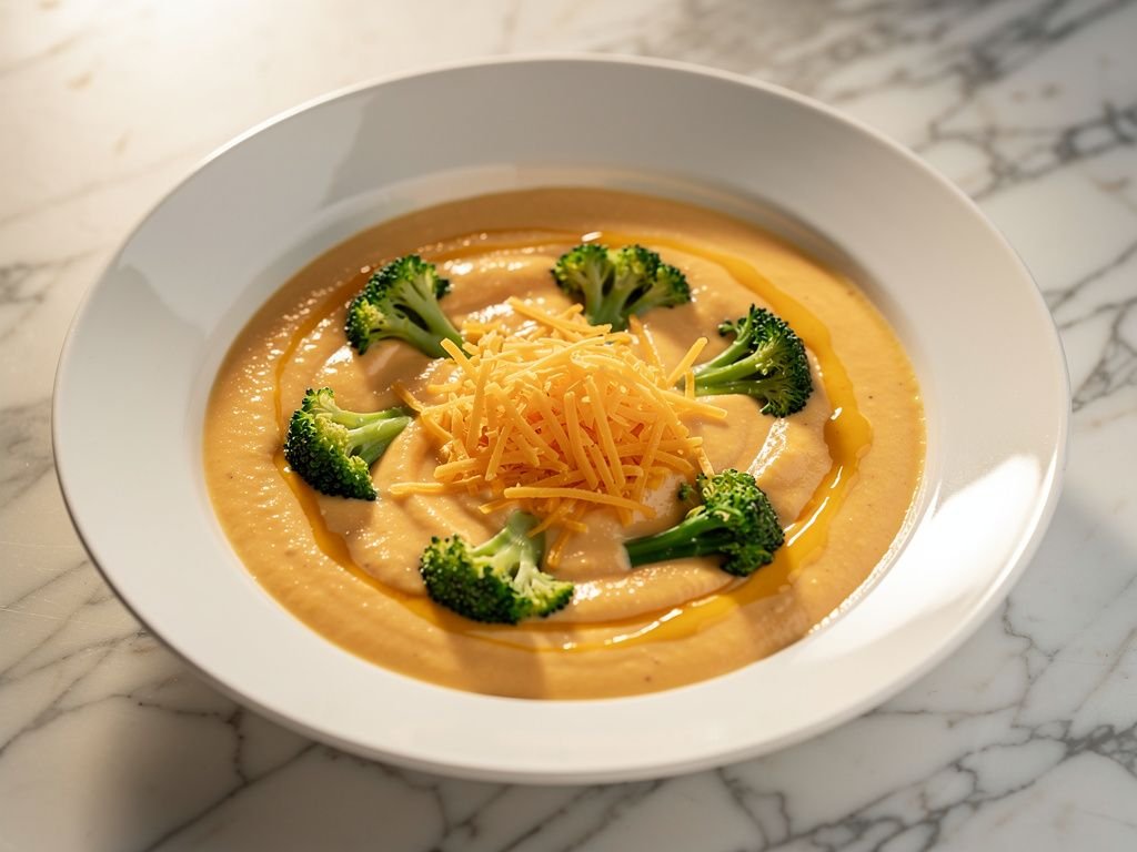 Creamy Broccoli Cheddar Soup