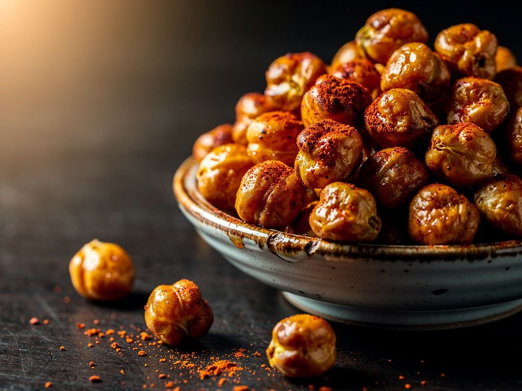 Crispy Baked Smoky Chickpea Bites