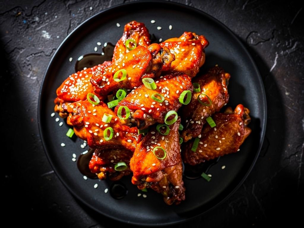 Korean Gochujang-Glazed Chicken Wings