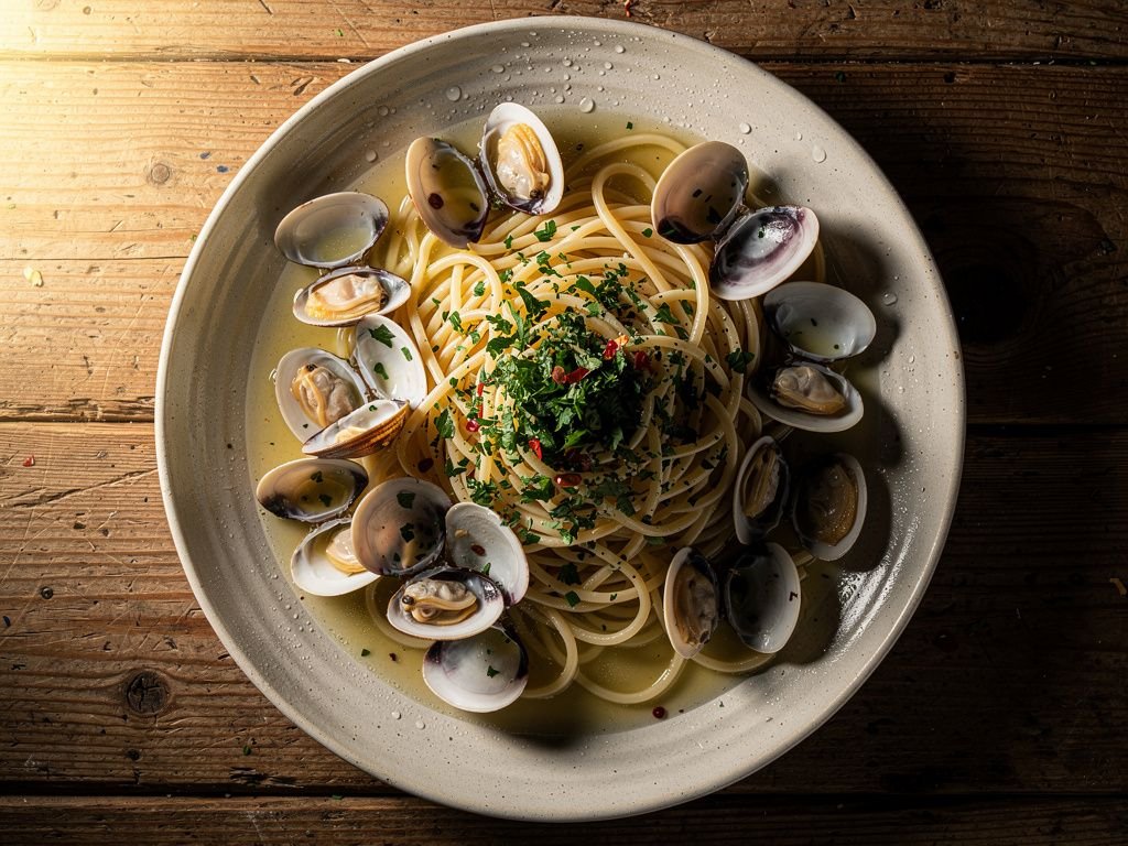 Linguine with White Clam Sauce