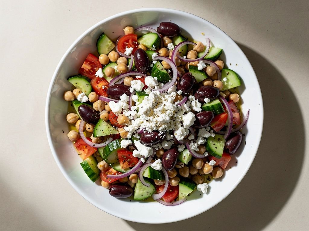 Mediterranean Chickpea Salad