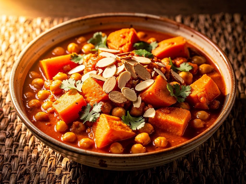 Moroccan Chickpea and Vegetable Stew