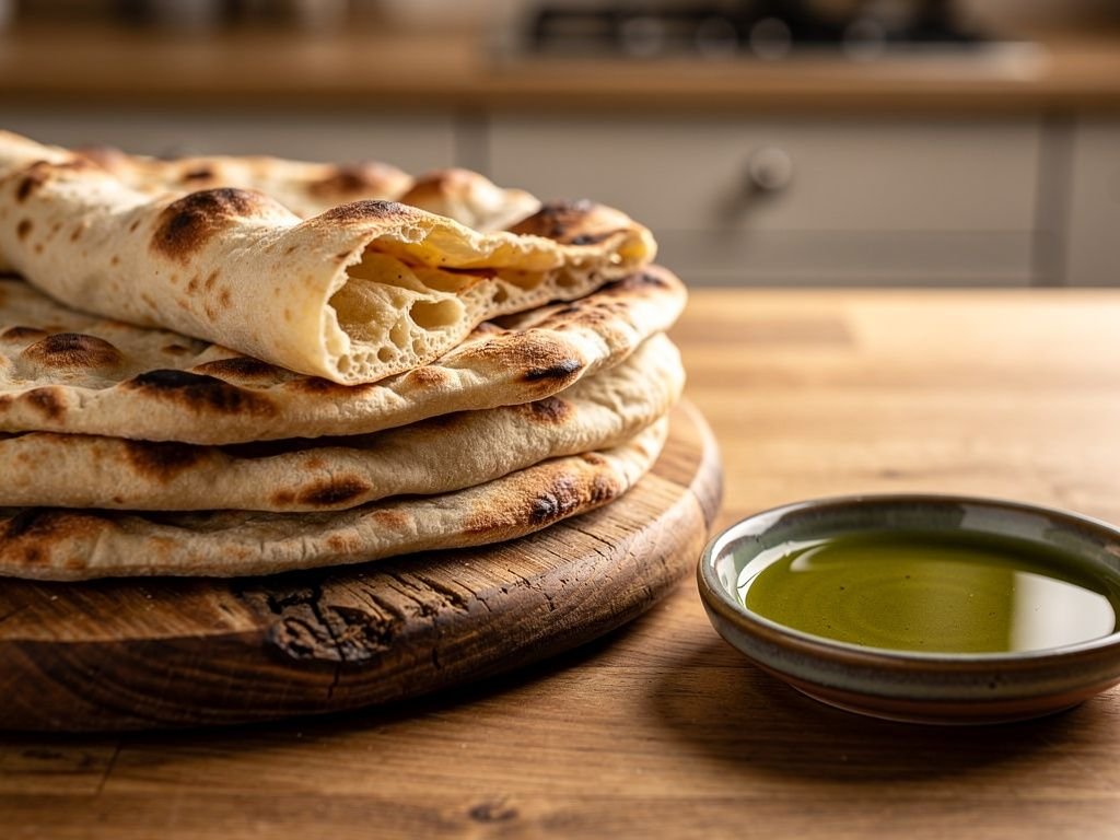 No-Yeast Whole Wheat Flatbread