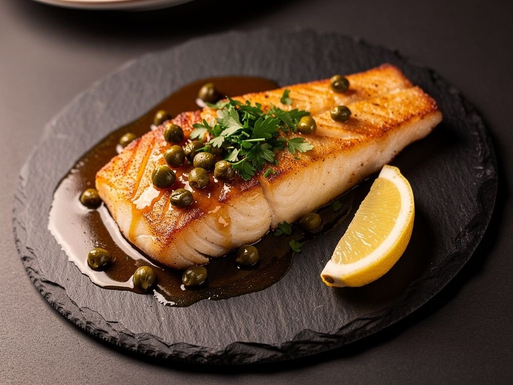 Pan-Seared Cod with Brown Butter and Capers