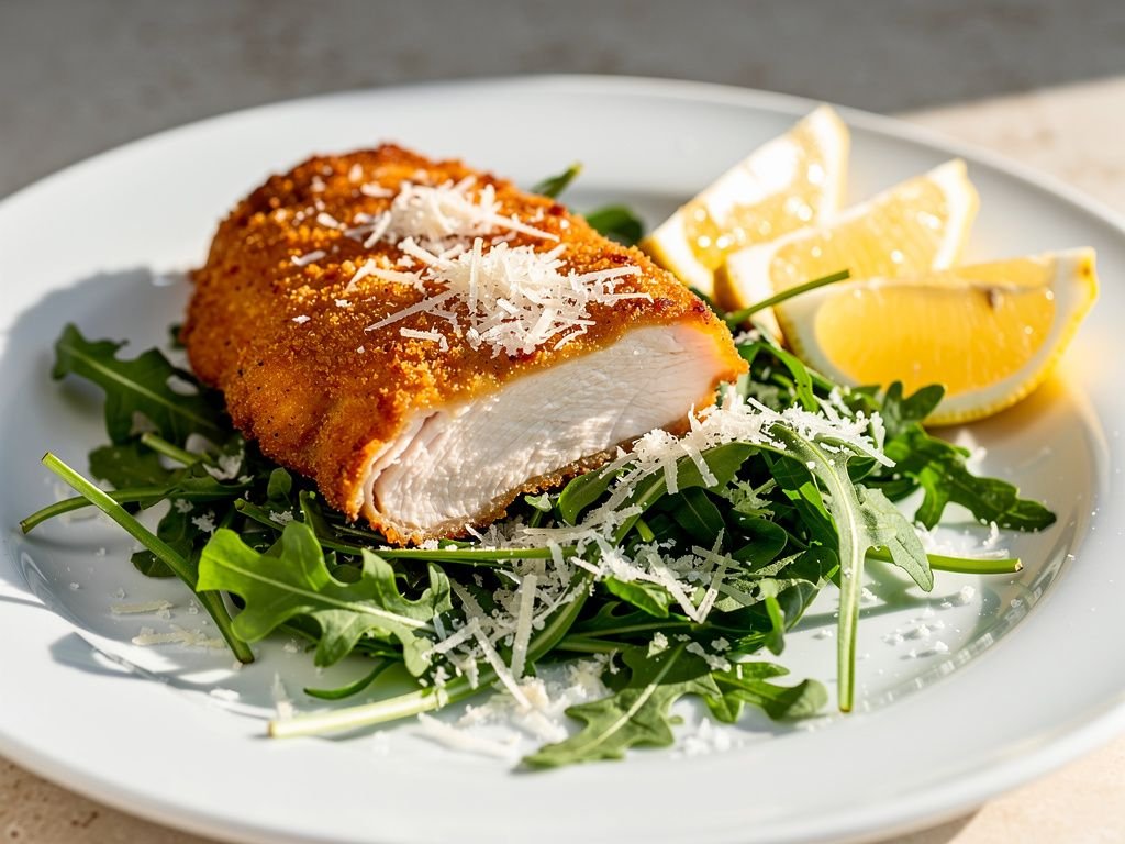 Parmesan-Crusted Air Fryer Chicken Cutlets