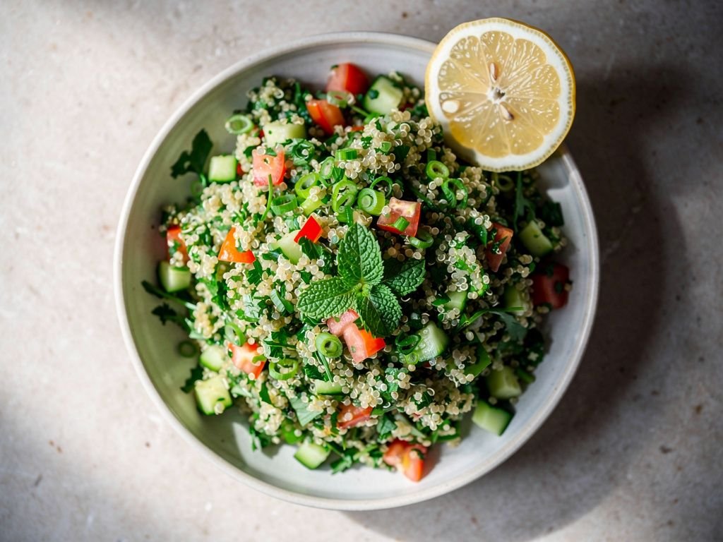 Quinoa Tabbouleh-Style Salad