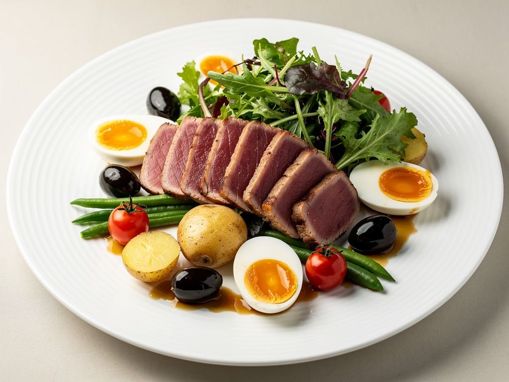 Seared Tuna Nicoise-Style Salad