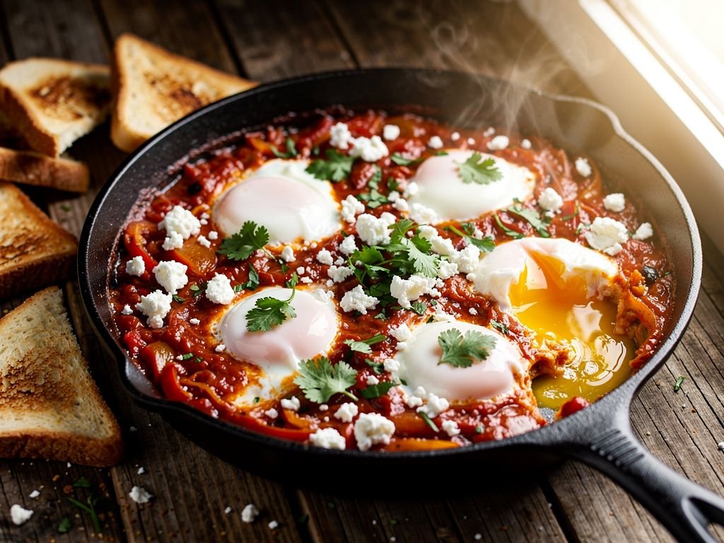 Shakshuka with Feta and Herbs