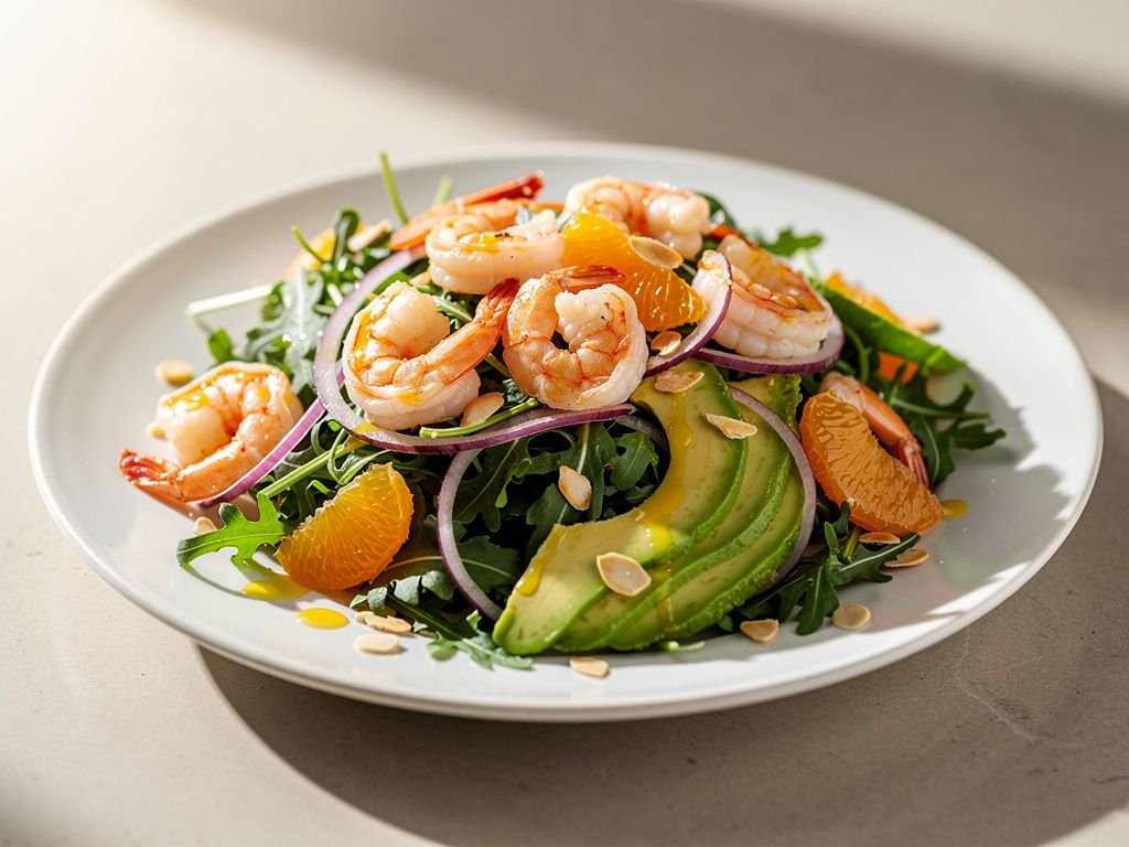 Shrimp and Avocado Salad with Citrus Vinaigrette